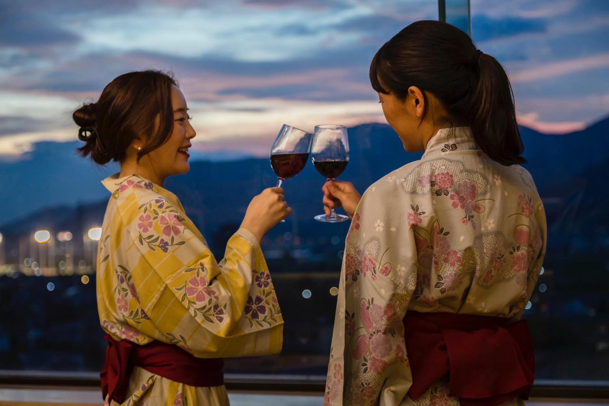 Japanese Onsen Ryokan Kohakuen Fuefuki Eksteriør billede